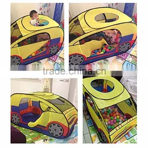 Large Space Safety Lovely Cool Car Shape Play House Children Kids Play Tent thumbnail-6