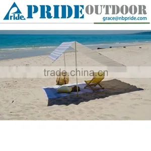 New Product Anti-UV uv 50 Beach Sunshades Portable Folding Beach Sun Shelter thumbnail-1