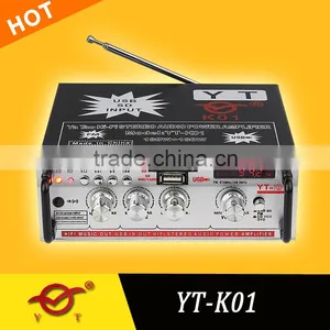 Small Amp Stereo Car Woofer With Amplifier Player YT-K01 thumbnail-2