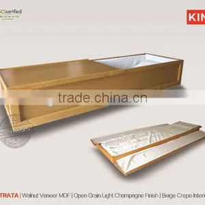 STRATA Wooden Coffin Bulk Buy From China Funeral Wood Casket Jewish Casket Wholesal thumbnail-1