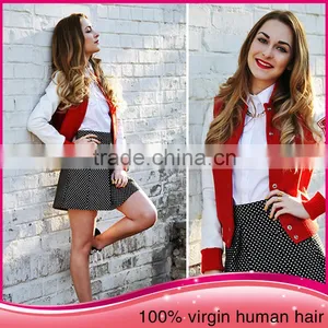 2015 Best Selling Russian Virgin Hair Extensions Premium Jazzy Hair Extensions Crochet Hair Extension thumbnail-1