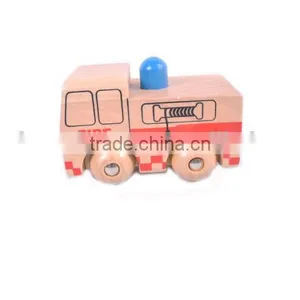 CE Standard Cheap Price and High Quality Solid Wood Kids Car Toy for Sale thumbnail-5