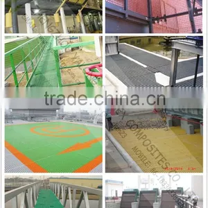 Various Specification Fiber Reinforced Grating, High Strengh and Anti Corrosion Fiber Reinforced Plastic Floor Grating thumbnail-6