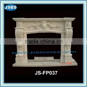 Indoor Used Cheap Marble Fireplace Mantel thumbnail-1