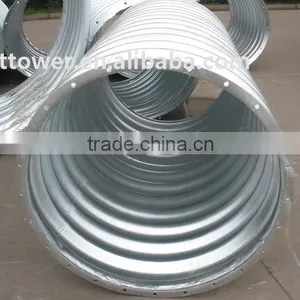 Corrugated Steel Culvert Pipe, Steel Pipe Culvert for Sale thumbnail-1