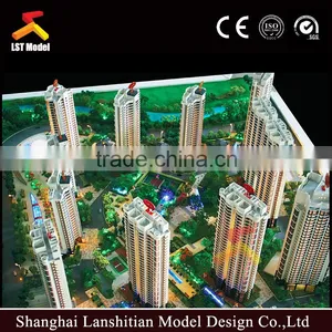 Miniature Architectural Model With Beach,landscape,housing,lighting thumbnail-2