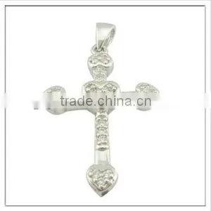 2014 Silver Cross Pendant/silver Jewelry Pendant thumbnail-1