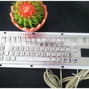 Waterproof Metal Keys Computer Keyboard thumbnail-2