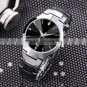 Elegance Tungsten Watch High Quality Sapphire Glass Watch Tungsten Band Watch thumbnail-1