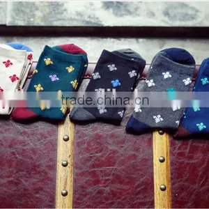 2015 Hot Sale Pure Cotton Men Socks Casual Socks China Manufacturers thumbnail-5