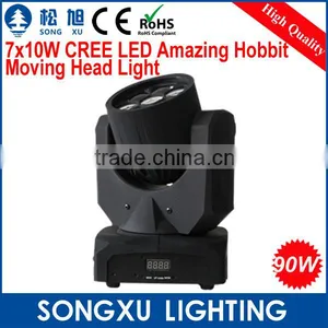 Competitive Price Brightness 7x10w Cree Beamled Hobbit Led Moving Head Quality Choice thumbnail-4