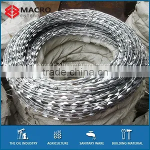 ISO9001Certificate Galvanized Razor Barbed Wire thumbnail-1