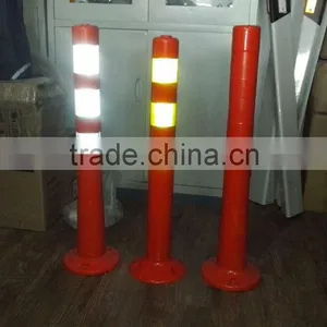 Flexible Spring Post Plastic Bollard Road Delineators thumbnail-3