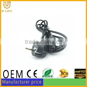 New Style Standard Power Cord Three Prong ac Power Cord for Home Appliances thumbnail-3