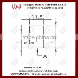 Rubber Gasket for ar Pipe ( Auto Parts ) 012012BR thumbnail-2