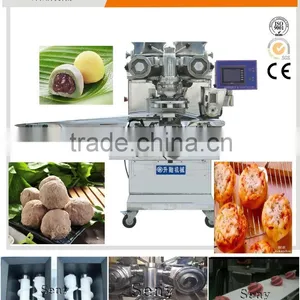Automatic Ice-cream Mochi Encrusting and Forming Machine With High Productivity 120pcs/min thumbnail-1