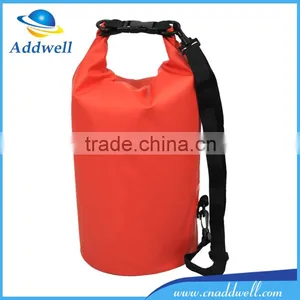 Outdoor 5L 10L 15L 20L 30L 40L 500D PVC Tarpaulin Waterproof Dry Bag With Strap thumbnail-1