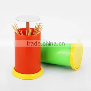 New Household Items Made China Automatic Stainless Steel Toothpick Holder thumbnail-3