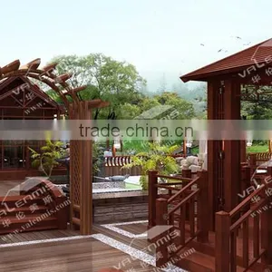 New Design Outdoor Aluminum Alloy Pavilion/gazebo for Sale thumbnail-1