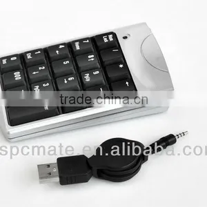 Numeric Keypad With Separated Usb Cable,wired Laptop Number Keypad thumbnail-1