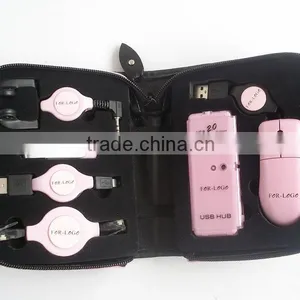 Computer Accessories Portable Usb Travel Gift Kit Set thumbnail-3