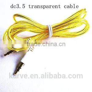 DC3.5 Transparent Cable Data Link Cable Laptop Data Cable Six Colors thumbnail-4