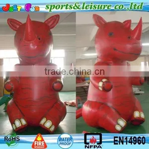 20ft High Giant Inflatable Rhino Advertising Mascot for Sale thumbnail-1