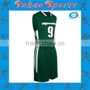 Plain Basketball Uniform With Your Favourite Color Wholesale thumbnail-1