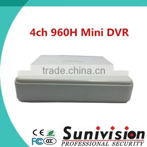 CCTV 4channel DVR 4ch 960H Mini DVR Supports Free CMS Software thumbnail-1