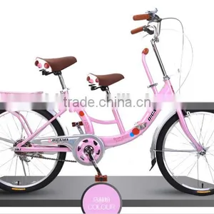 22 Inch Tandem Bike / Single Speed Tandem Bicycle / Bicycle for Mom and Baby thumbnail-2