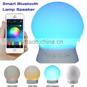 Portable Smart LED Bluetooth Light Speaker+Colorful Lamp for IPhone / Android thumbnail-1