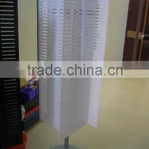 Rotate Four Side Plastic Slatwall Display Rack thumbnail-4