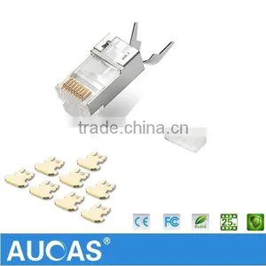 High Quality Cat7 RJ45 Modular Plug For Network Cable Cat7 Aucas Brand Offer Price thumbnail-6