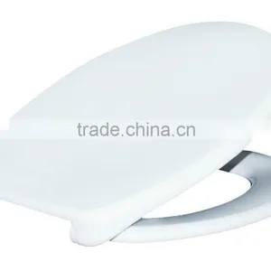 Round Duroplast WC Toilet Seat Cover With Soft Close Made in China thumbnail-1