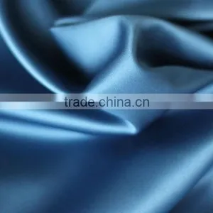 Blue Satin Fabric thumbnail-1