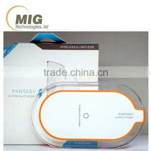 QI Universal Wireless Charger, 3 Coils Portable Chrager for Mobilephones, Fast Wireless Charger thumbnail-6