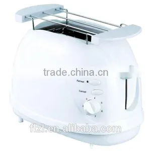 2 Slice Plastic Electric Toaster thumbnail-1