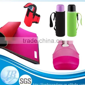 Factory Price Neoprene Fabric Rubber Sheet in Roll for Printed Handbag thumbnail-1