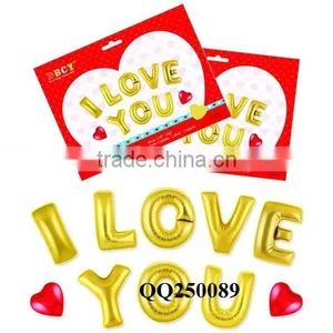 16inch Colorful Foil 13pcs Letters Happy Birthday Balloon With Package thumbnail-4
