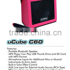2016 New Plastic Cube Wireless Speaker Home Products Portable Sound Cube Wireless Speaker thumbnail-2
