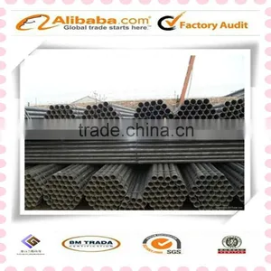 Hebei Tangshan ERW Round Tubes Black Steel Round Pipe thumbnail-3