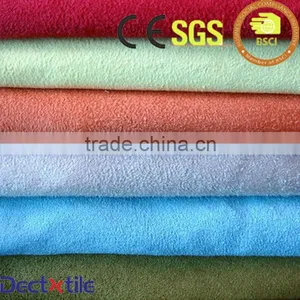 100% Polyester Sofa Upholstery Suede Fabric thumbnail-1