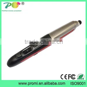 High-tech Laser Pointer Pen With Wireless Pen Mouse PR-08 Gold Supllier thumbnail-2