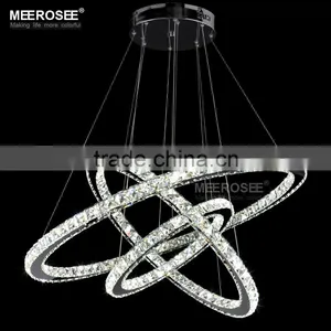 Diamond Crystal Ring Light LED Circle Pendant Light MD8825 thumbnail-3