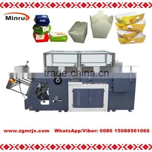 Automatic Take Away Food Tray Box Making Machine Supplier's Choice thumbnail-1