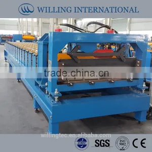 Steel Tile Roll Forming Machine for Warehouse Roofing thumbnail-1
