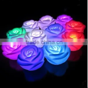 Led Gift Mini Rose Decorative Led Ele. Flower Flashing Craft Lamp Light thumbnail-4