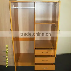 Wood Panel Style Wardrobe Bedroom Wardrobe Simple Designs thumbnail-3