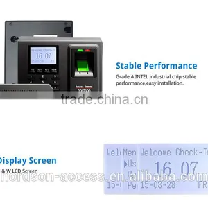 Stable Performance B & W LCD Screen Biometric Access Control System & Time Attendance thumbnail-5