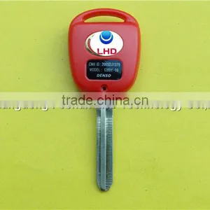 Toyota Remote Car Key Shell Key Case 2 Buttons Toy43 in Red thumbnail-2